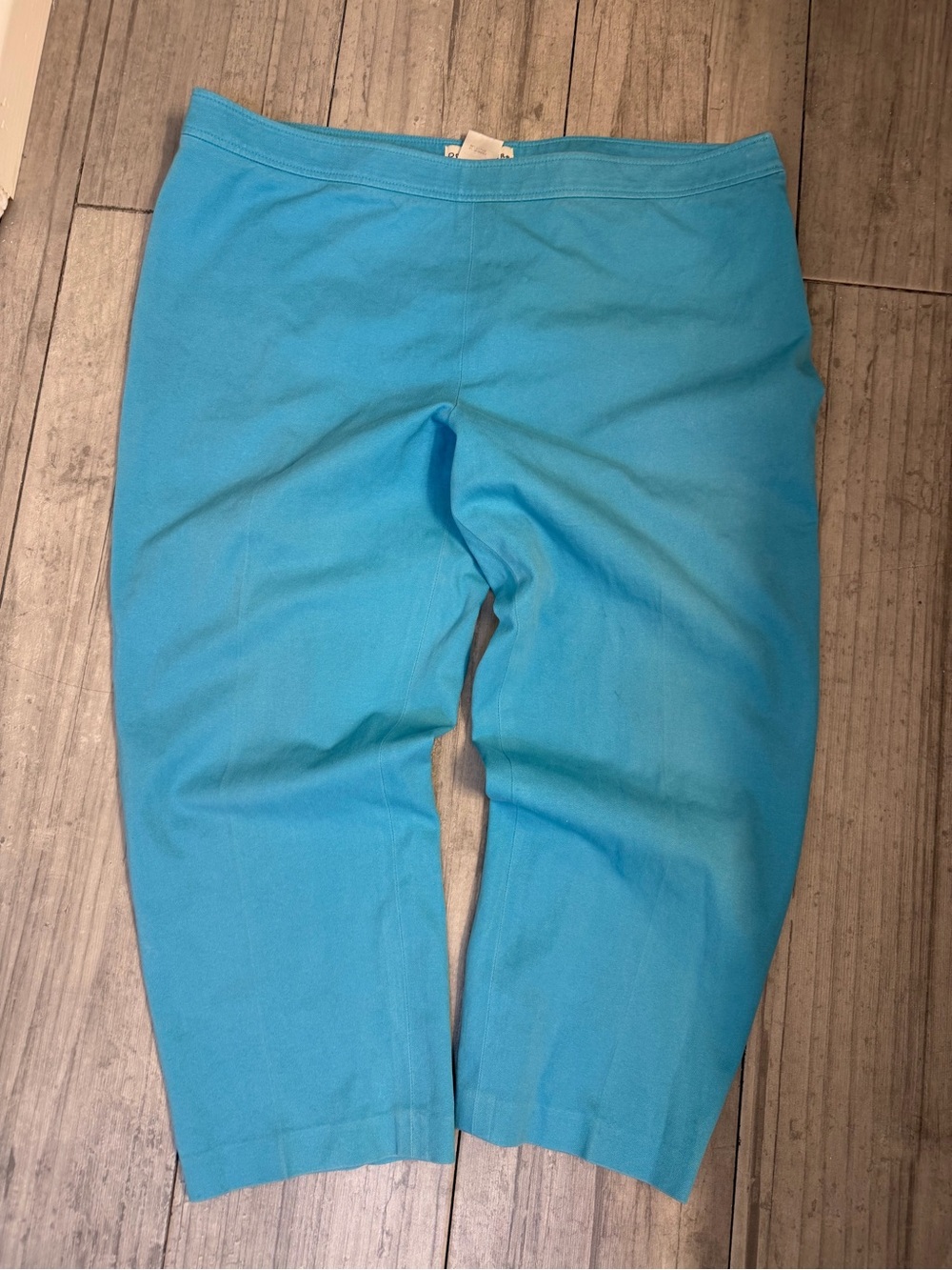 Doncaster Bright Turquoise Capri Pants for Women